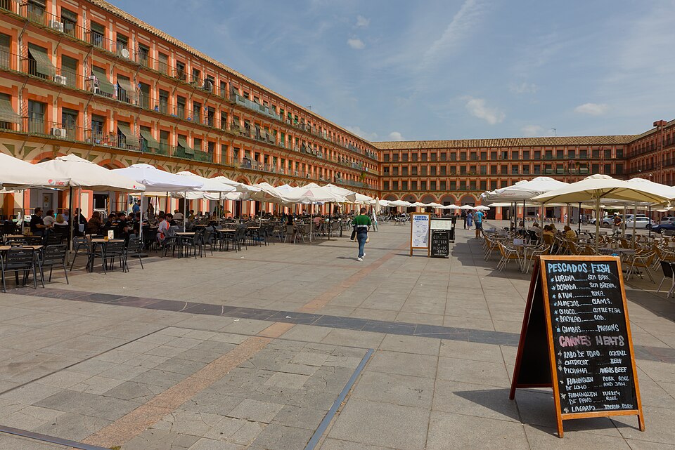 Plaza de la Corredera의 실제 풍경
