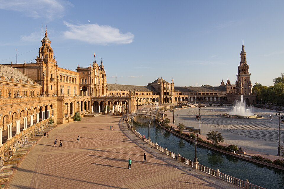 Plaza de España의 실제 풍경