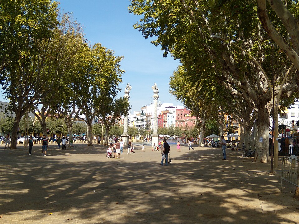 Alameda de Hércules의 실제 풍경