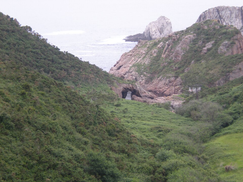 Playa del Silencio의 실제 풍경